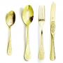 HERDMAR Прибори за хранене “SANTAMARTA“- 130 части - позлатени