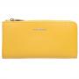 Дамски жълт портфейл