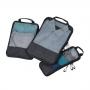 Комплект торби за дрехи TROIKA BLACK PACKING CUBES
