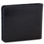 Кожен портфейл с монетник Mywalit Standard Black Blue