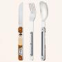 Комплект за хранене Akinod Straight Cutlery 12H34, Taz