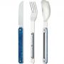 Комплект за хранене Akinod Straight Cutlery 12H34, Downtown Blue