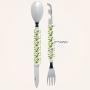 Комплект за хранене Akinod Multifunction Cutlery 13H25, Lemons