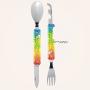 Комплект за хранене Akinod Multifunction Cutlery 13H25, Pixel