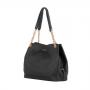Дамска чанта цвят Черен - ROSSI