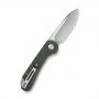 Джобен нож CIVIVI Elementum Slip Joint Green Canvas Micarta
