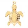 Колие с медальон Chocli Морска костенурка