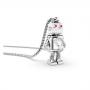 Колие с медальон Metalmorphose Robot necklace
