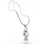 Колие с медальон Metalmorphose Robot necklace