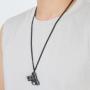 Колие с медальон Metalmorphose Pistol necklace