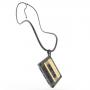 Колие с медальон Metalmorphose Music cassette necklace