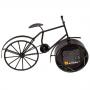 Часовник - черен метален велосипед