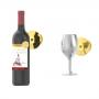 Значка Metalmorphose Fashion Wine & Wineglass