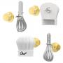 Значка Metalmorphose Fashion Kitchen Chef