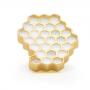 Значка Metalmorphose Fashion Pin Bee & Honeycomb