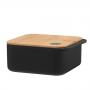 MAKU Кутия за съхранение с бамбуков капак 0,28 л. - размер S