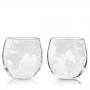 VISKI Чаши за уиски “GLOBE“ 2 бр. - 350 мл.