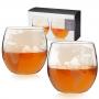 VISKI Чаши за уиски “GLOBE“ 2 бр. - 350 мл.