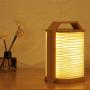 GINGKO Смарт лампа “Origami“ - бамбук