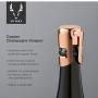 VISKI Тапа за шампанско “Polished Copper“