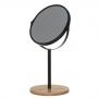 4Living Козметично огледало с бамбукова основа