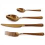 HERDMAR Прибори за хранене “LUXOR“ - 51 части - медно PVD покритие, гланц