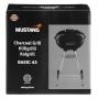 MUSTANG Барбекю на дървени въглища “Basic“ 43