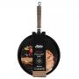 MAKU Чугунен тиган за палачинки с дървена дръжка - Ø26см.