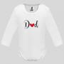 Бебешко боди с надпис - Dad