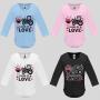 Бебешко боди с надпис - Loads of Love