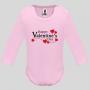 Бебешко боди с надпис - Happy Valentine`s Day