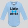 Бебешко боди с надпис - Little Brother
