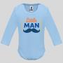 Бебешко боди с надпис - Little Man