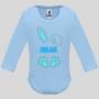 Бебешко боди със Зайче и Име за момче