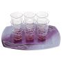 Violet Oazis - луксозен сет от шест чаши за вода