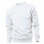 Мъжка блуза в бял цвят модел - Sweatshirt