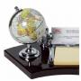 НАСТОЛЕН КОМПЛЕКТ - ГЛОБУС, ВИЗИТНИК, МЕМО И РОЛЕР