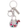 Метален ключодържател с кристали