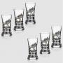 Луксозен комплект 6 чаши и бутилка за ракия