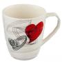 Комплект две чаши за кафе - Love