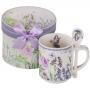 Комплект чаша с лъжичка - Лавандула
