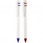 Бяла химикалка в два вида украса