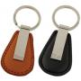Два цвята ключодържател от метал и кожа