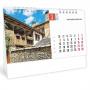 Луксозен настолен календар Old houses с твърда подвързия 2025г