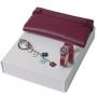 Луксозен комплект, включващ дамски портфейл, часовник и ключодържател - Tourbillon Bordeaux