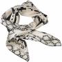 Луксозен копринен шал - Pitone Cream