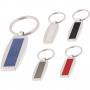 Mетален ключодържател в пет цвята правоъгълна украса