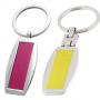 Метален ключодържател в осем цвята правоъгълна украса