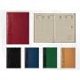 Луксозен тефтер А4 - два цвята термоактивна кожа