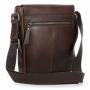 Кожена чанта Swiss Gear STREET HUNTER, малка, кафява